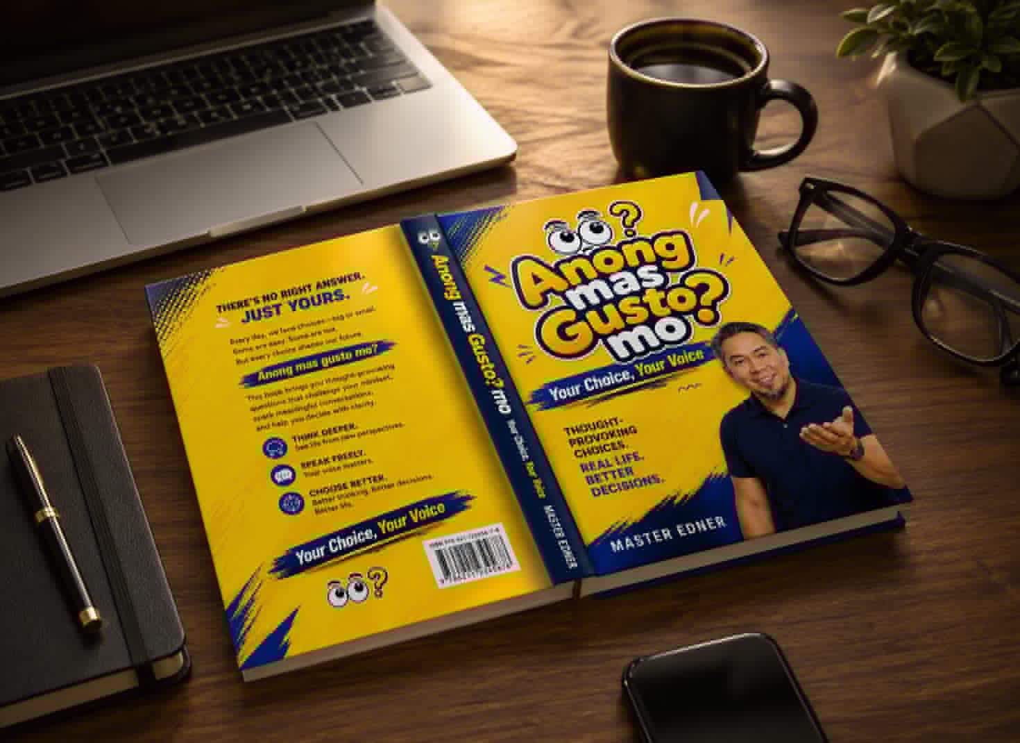 Anong Mas Gusto Mo Book Mockup